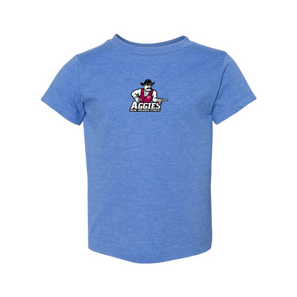 Aggies New Mexico State Logo BELLA  CANVAS Toddler Jersey Tee