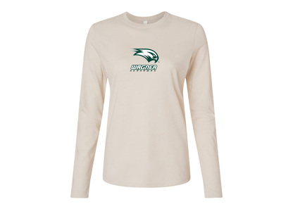 BELLA CANVAS Women’s Wagner Seahawks Jersey Long Sleeve Tee