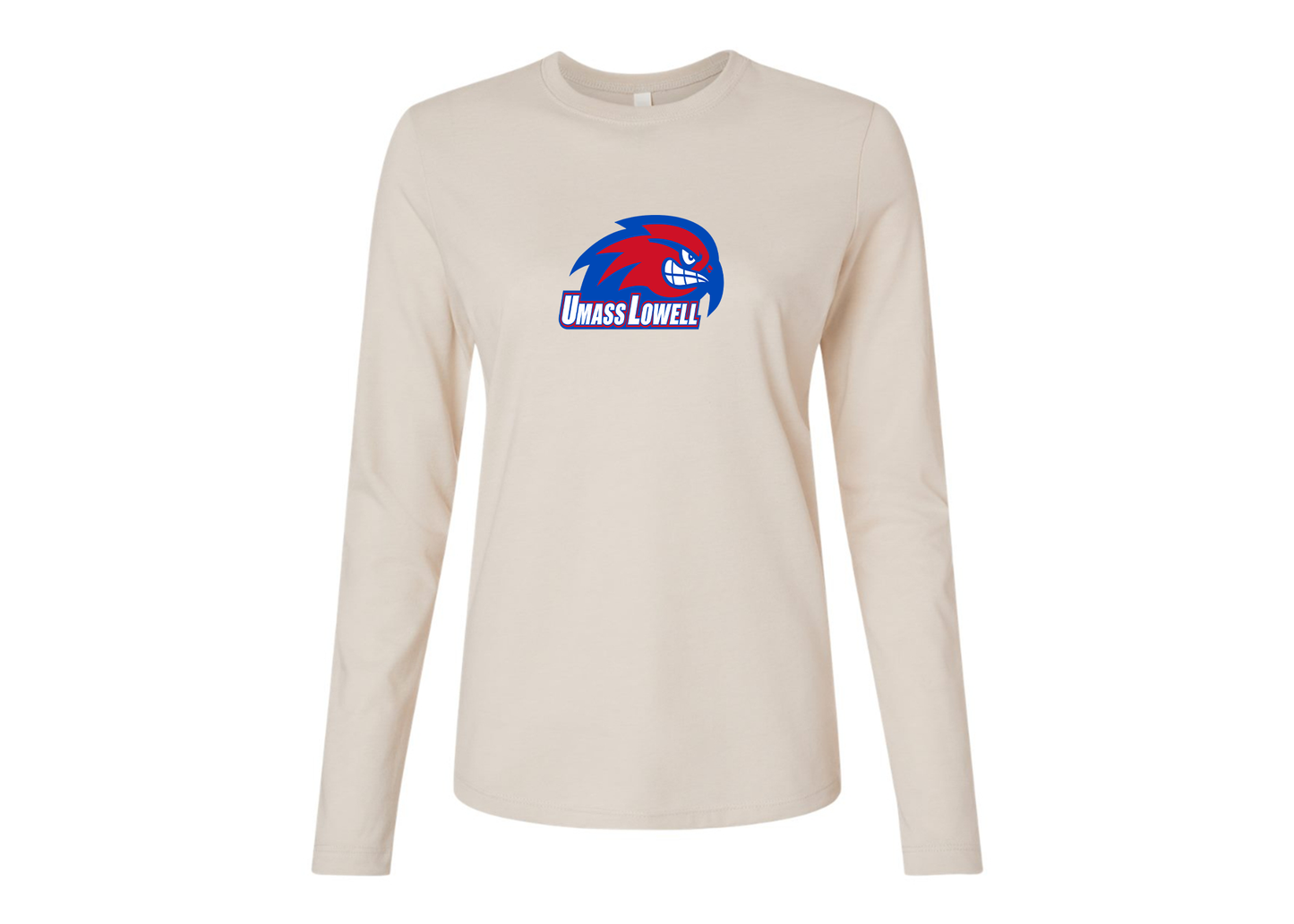 BELLA CANVAS Women’s UMass Lowell River Hawks Jersey Long Sleeve Tee