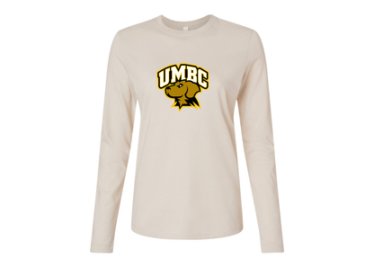 BELLA CANVAS Women’s UMBC Retrievers Jersey Long Sleeve Tee