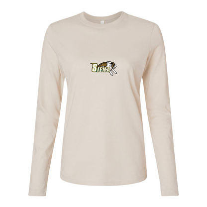 BELLA CANVAS Women’s Siena Saints Logo Jersey Long Sleeve Tee