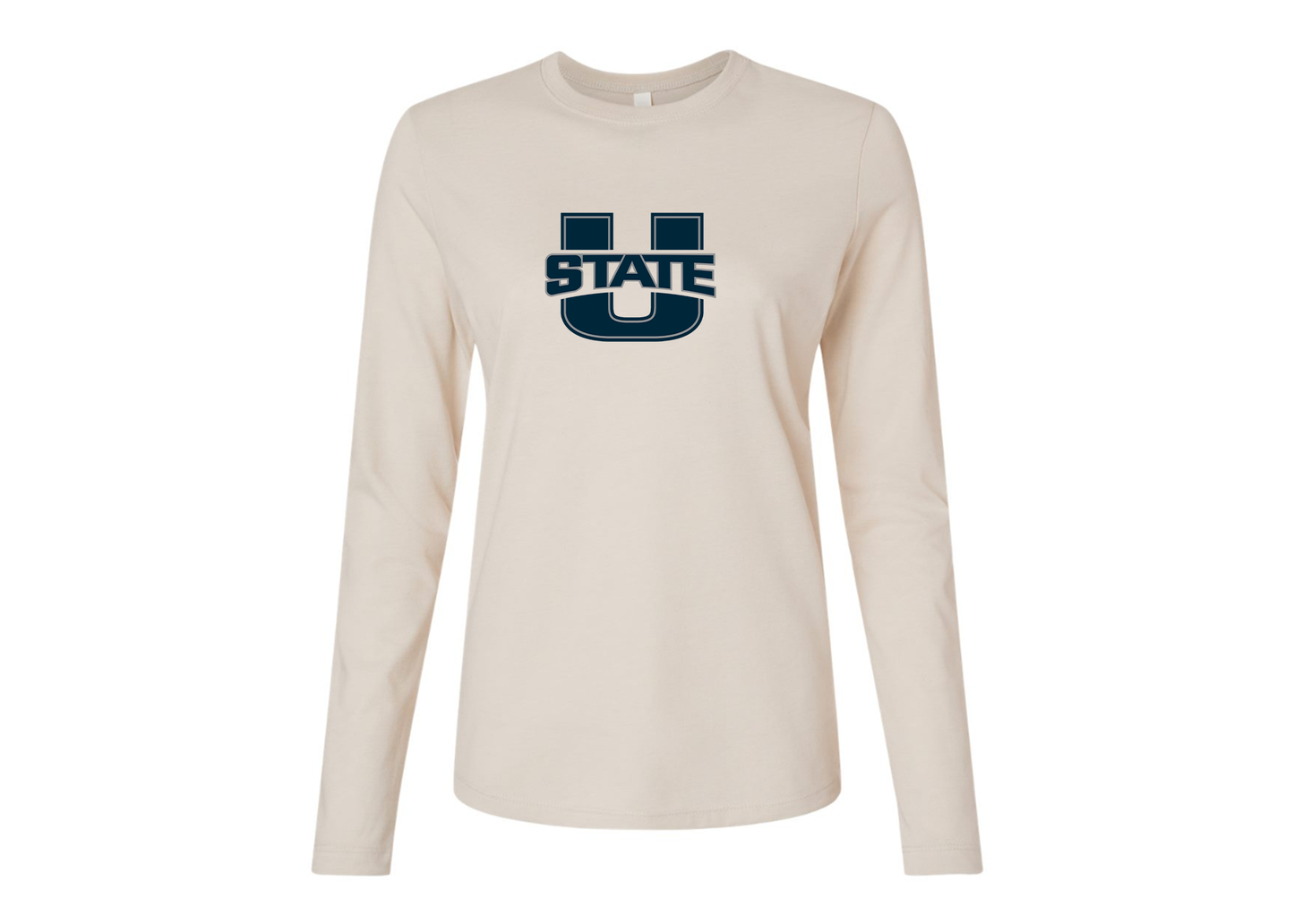 BELLA CANVAS Women’s Utah State Aggies Jersey Long Sleeve Tee