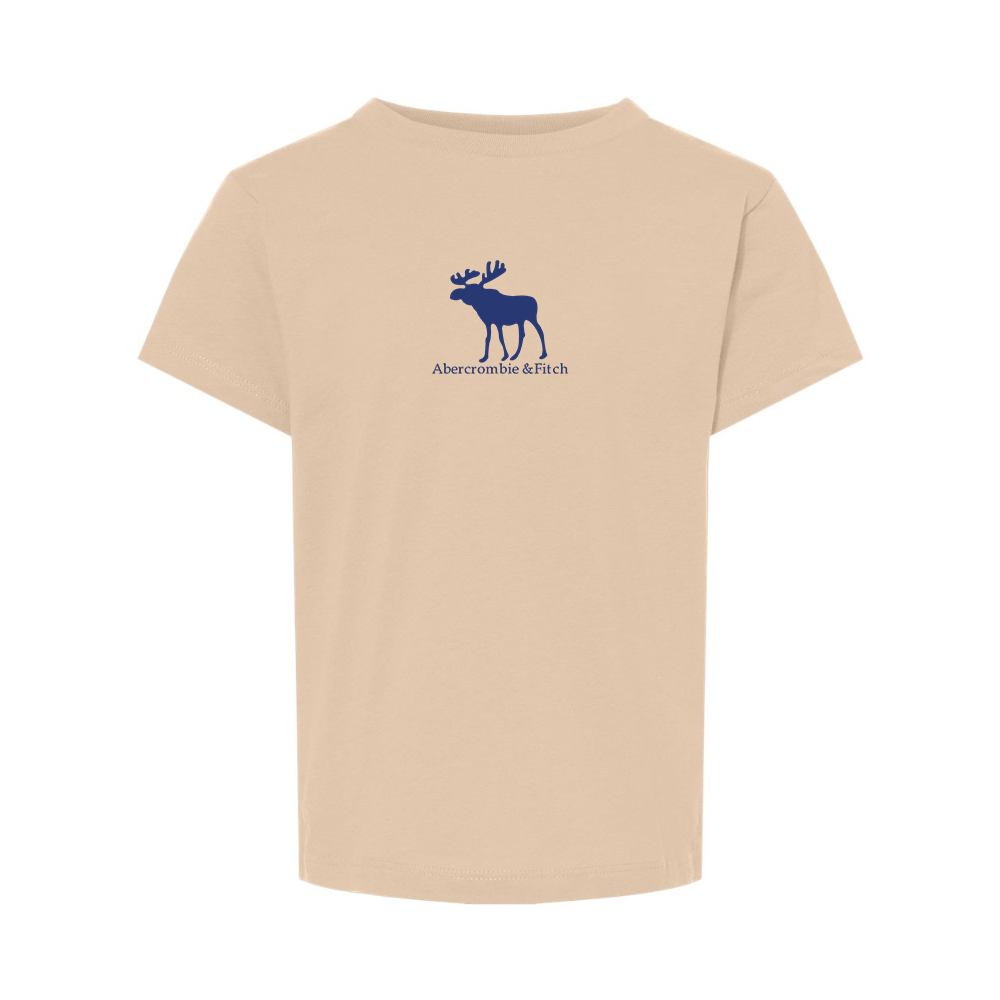 Abercrombie & Fitch Moose Logo BELLA  CANVAS Toddler Jersey Tee