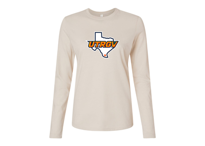 BELLA CANVAS Women’s UTRGV Vaqueros Jersey Long Sleeve Tee