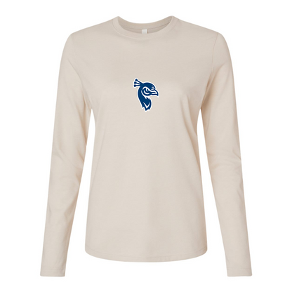 BELLA CANVAS Women’s Saint Peters Peacocks Logo Jersey Long Sleeve Tee