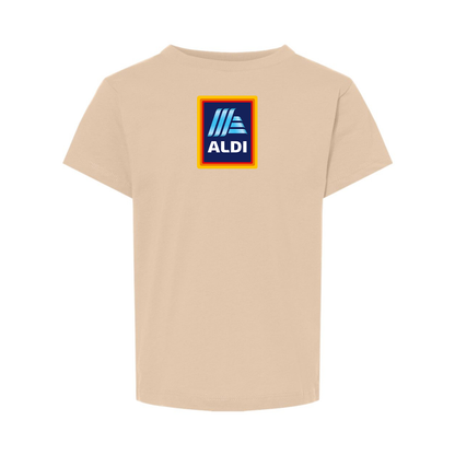 Aldi Logo BELLA  CANVAS Toddler Jersey Tee