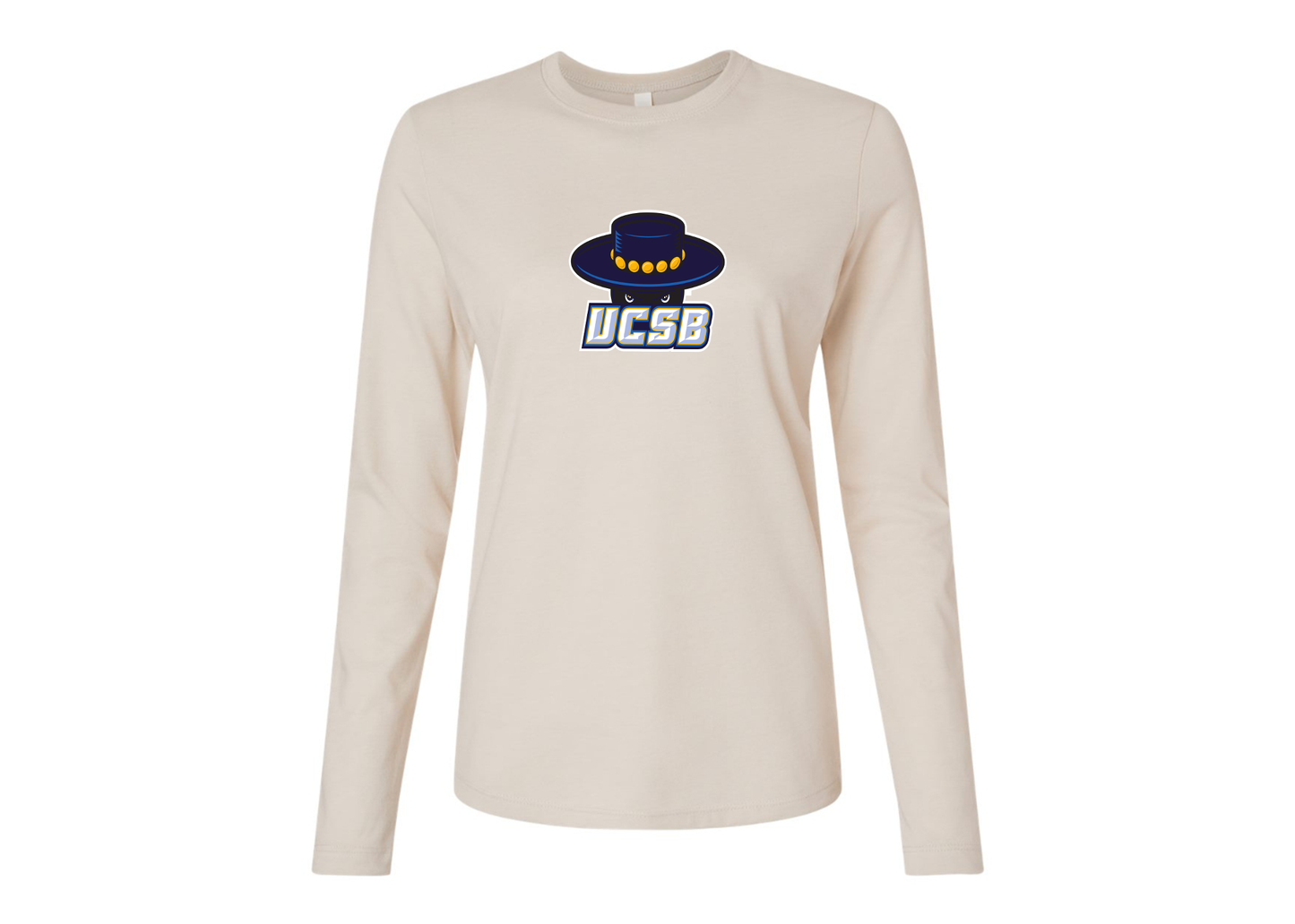 BELLA CANVAS Women’s UCSB Gauchos Jersey Long Sleeve Tee