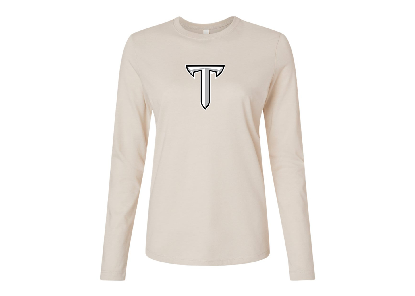 BELLA CANVAS Women’s Troy Trojans Jersey Long Sleeve Tee