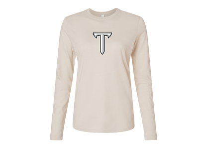 BELLA CANVAS Women’s Troy Trojans Jersey Long Sleeve Tee