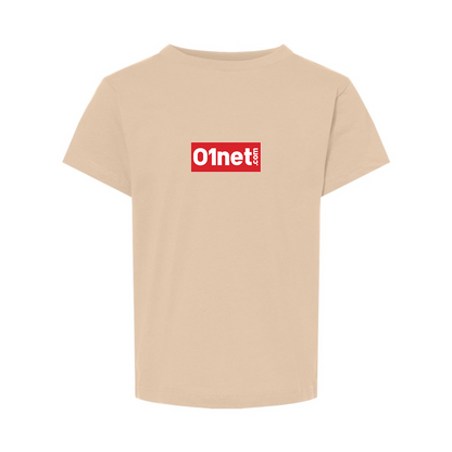 01net Logo BELLA  CANVAS Toddler Jersey Tee