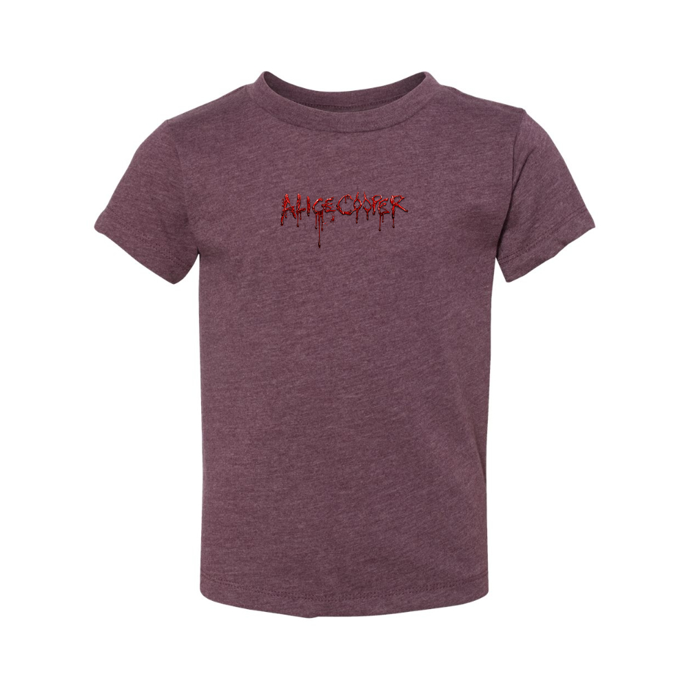 Alice Cooper Logo BELLA  CANVAS Toddler Jersey Tee
