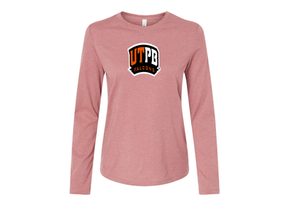 BELLA CANVAS Women’s UTPB Falcons Jersey Long Sleeve Tee