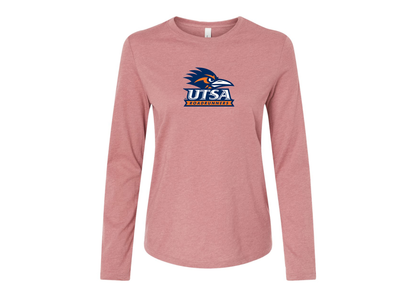 BELLA CANVAS Women’s Texas SA Roadrunners Jersey Long Sleeve Tee