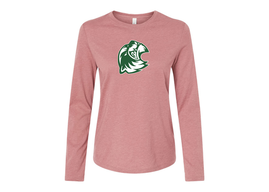 BELLA CANVAS Women’s Utah Valley Wolverines Jersey Long Sleeve Tee