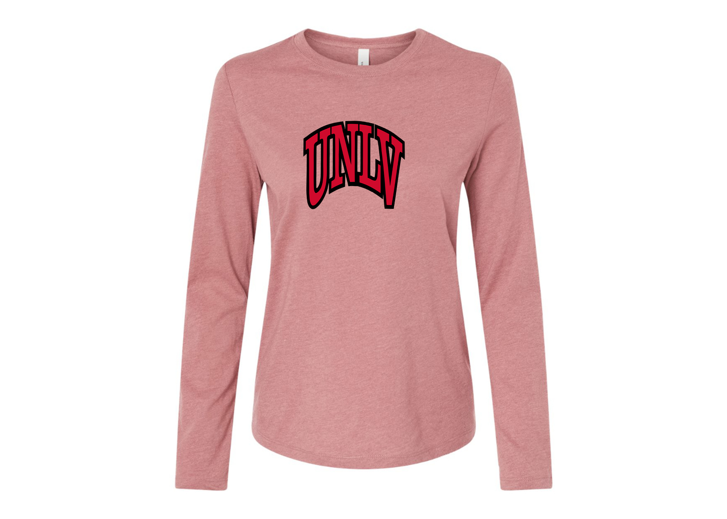 BELLA CANVAS Women’s UNLV Rebels Jersey Long Sleeve Tee