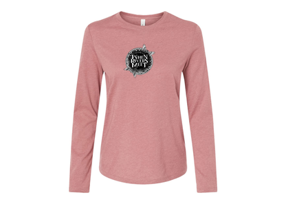 BELLA CANVAS Women’s When Rivers Meet Jersey Long Sleeve Tee