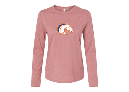 BELLA CANVAS Women’s Texas Arlington Mavericks Jersey Long Sleeve Tee