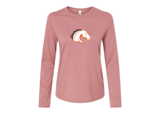 BELLA CANVAS Women’s Texas Arlington Mavericks Jersey Long Sleeve Tee