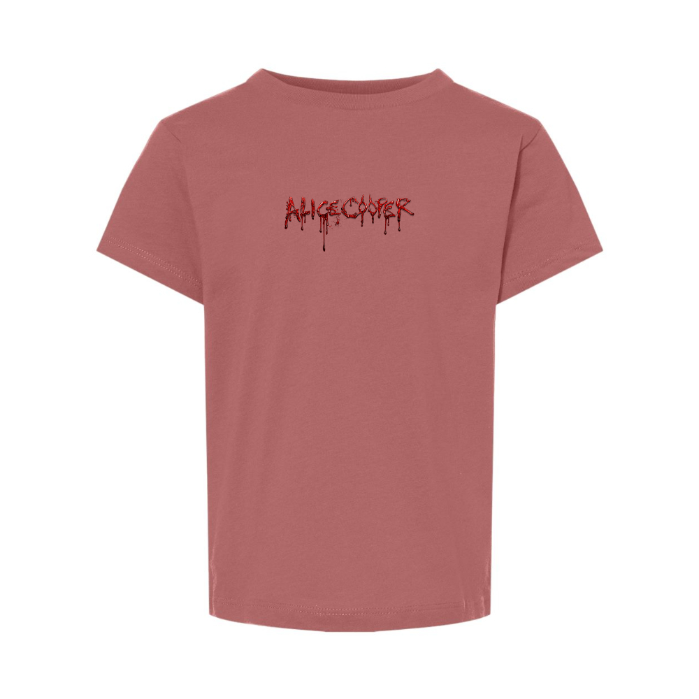 Alice Cooper Logo BELLA  CANVAS Toddler Jersey Tee