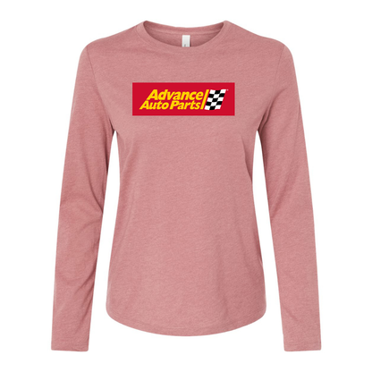 BELLA CANVAS Women’s Advance Auto Parts Logo Jersey Long Sleeve Tee