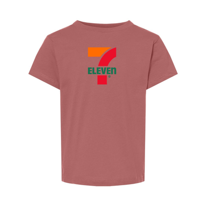 7 Eleven Logo BELLA  CANVAS Toddler Jersey Tee