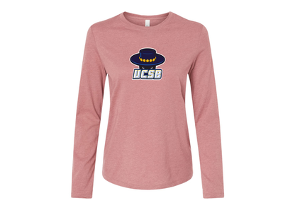 BELLA CANVAS Women’s UCSB Gauchos Jersey Long Sleeve Tee