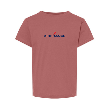 Air France Logo BELLA  CANVAS Toddler Jersey Tee