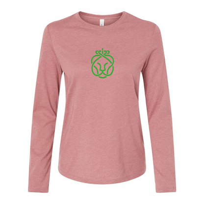 BELLA CANVAS Women’s Ahold Delhaize Symbol Jersey Long Sleeve Tee