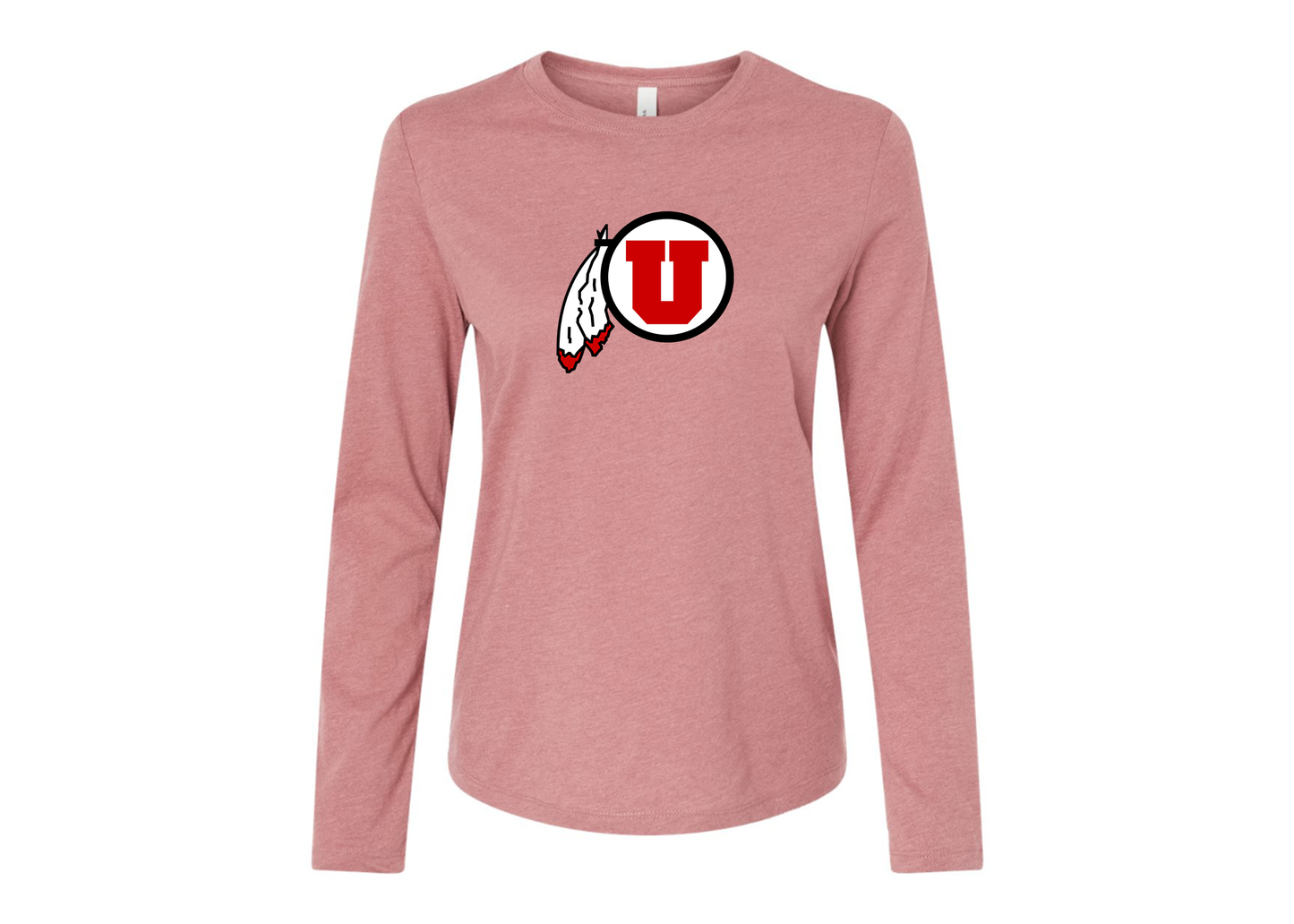 BELLA CANVAS Women’s Utah Utes Jersey Long Sleeve Tee