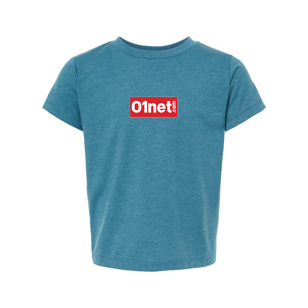 01net Logo BELLA  CANVAS Toddler Jersey Tee