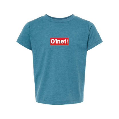 01net Logo BELLA  CANVAS Toddler Jersey Tee