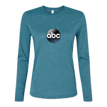 BELLA CANVAS Women’s Abc Logo Jersey Long Sleeve Tee
