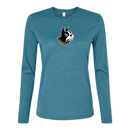 BELLA CANVAS Women’s Wofford Terriers Jersey Long Sleeve Tee