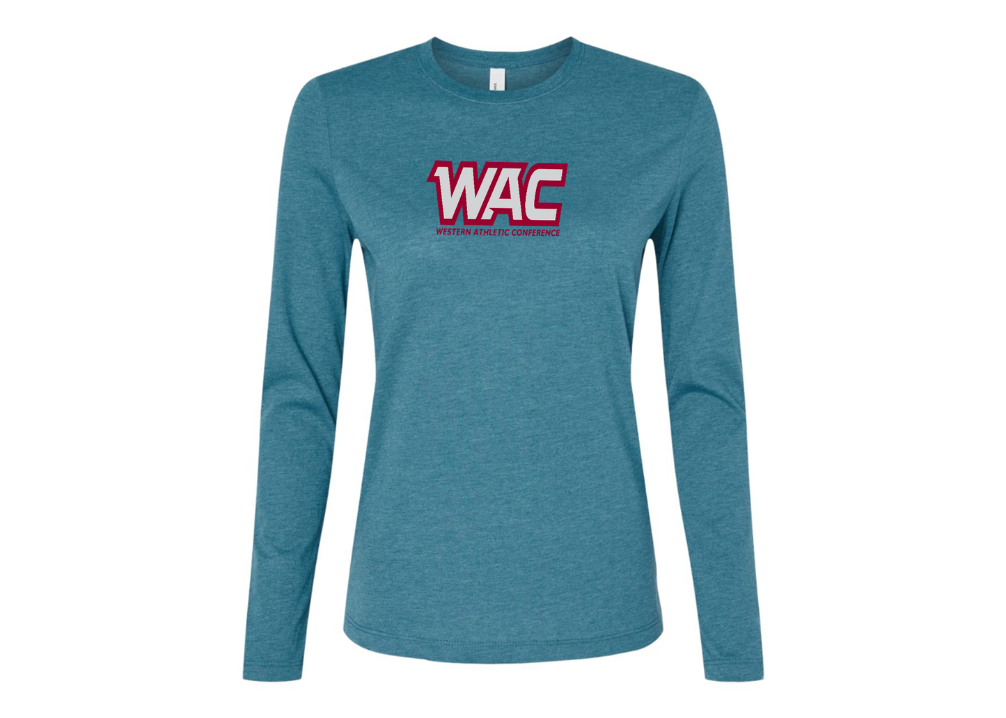 BELLA CANVAS Women’s Western Athletic Conference Jersey Long Sleeve Tee