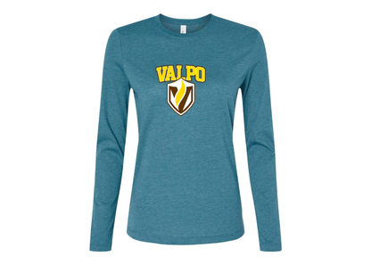BELLA CANVAS Women’s Valparaiso Crusaders Jersey Long Sleeve Tee