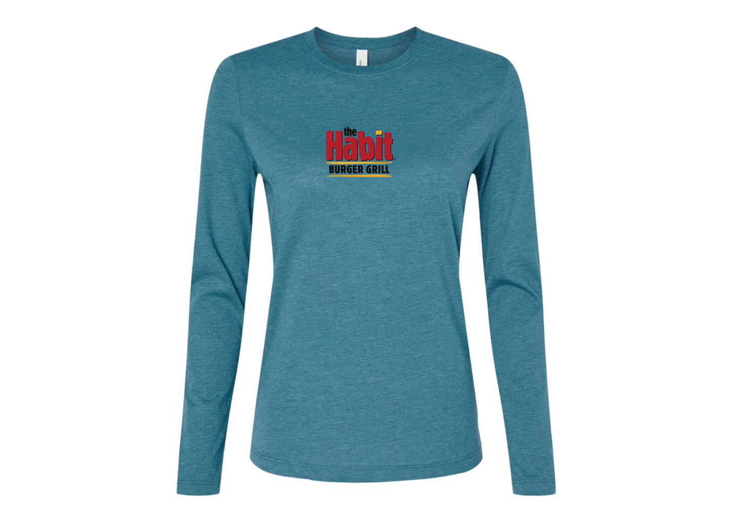 BELLA CANVAS Women’s The Habit Burger Grill Jersey Long Sleeve Tee