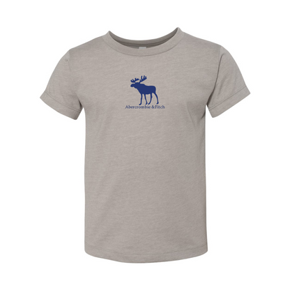 Abercrombie & Fitch Moose Logo BELLA  CANVAS Toddler Jersey Tee