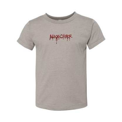 Alice Cooper Logo BELLA  CANVAS Toddler Jersey Tee