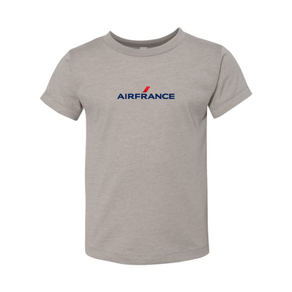 Air France Logo BELLA  CANVAS Toddler Jersey Tee