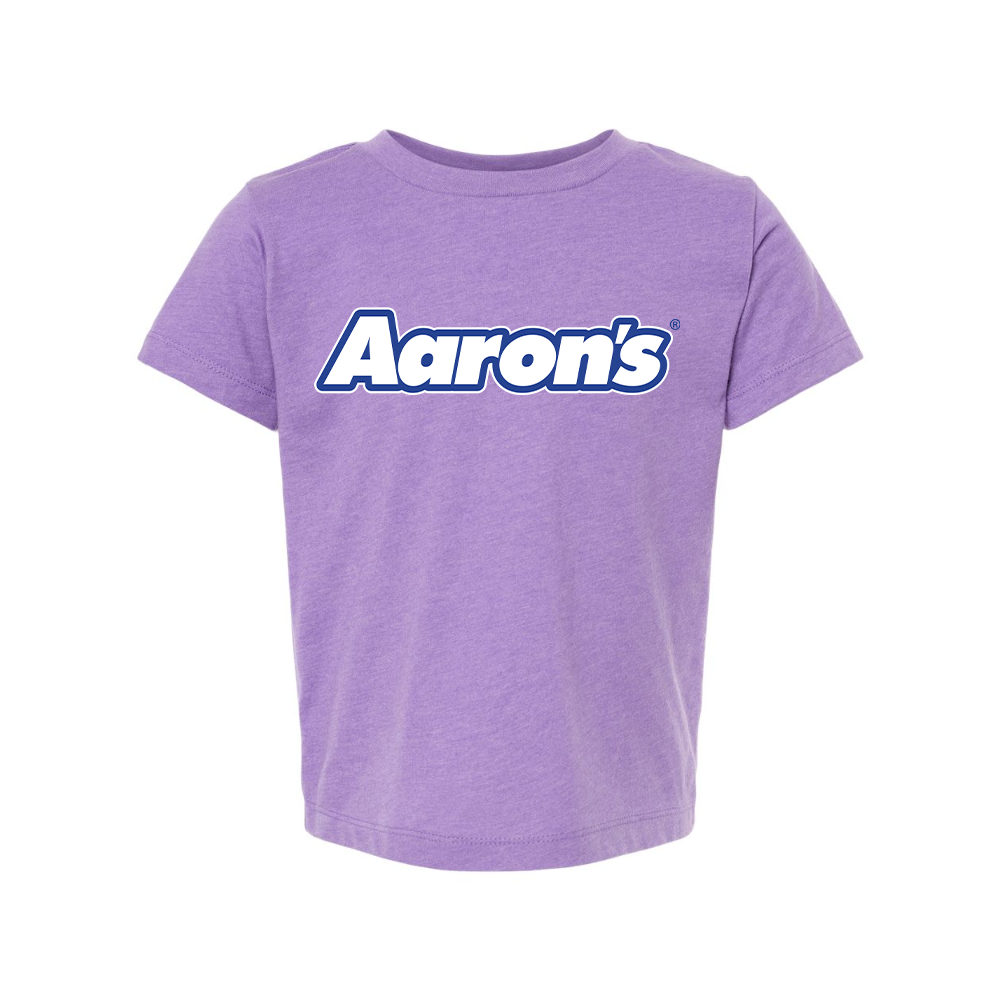 Aaron_s Logo BELLA  CANVAS Toddler Jersey Tee