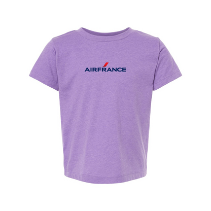 Air France Logo BELLA  CANVAS Toddler Jersey Tee