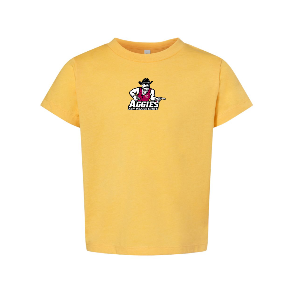 Aggies New Mexico State Logo BELLA  CANVAS Toddler Jersey Tee
