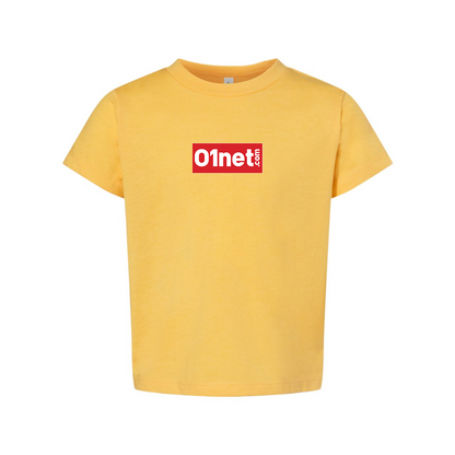 01net Logo BELLA  CANVAS Toddler Jersey Tee