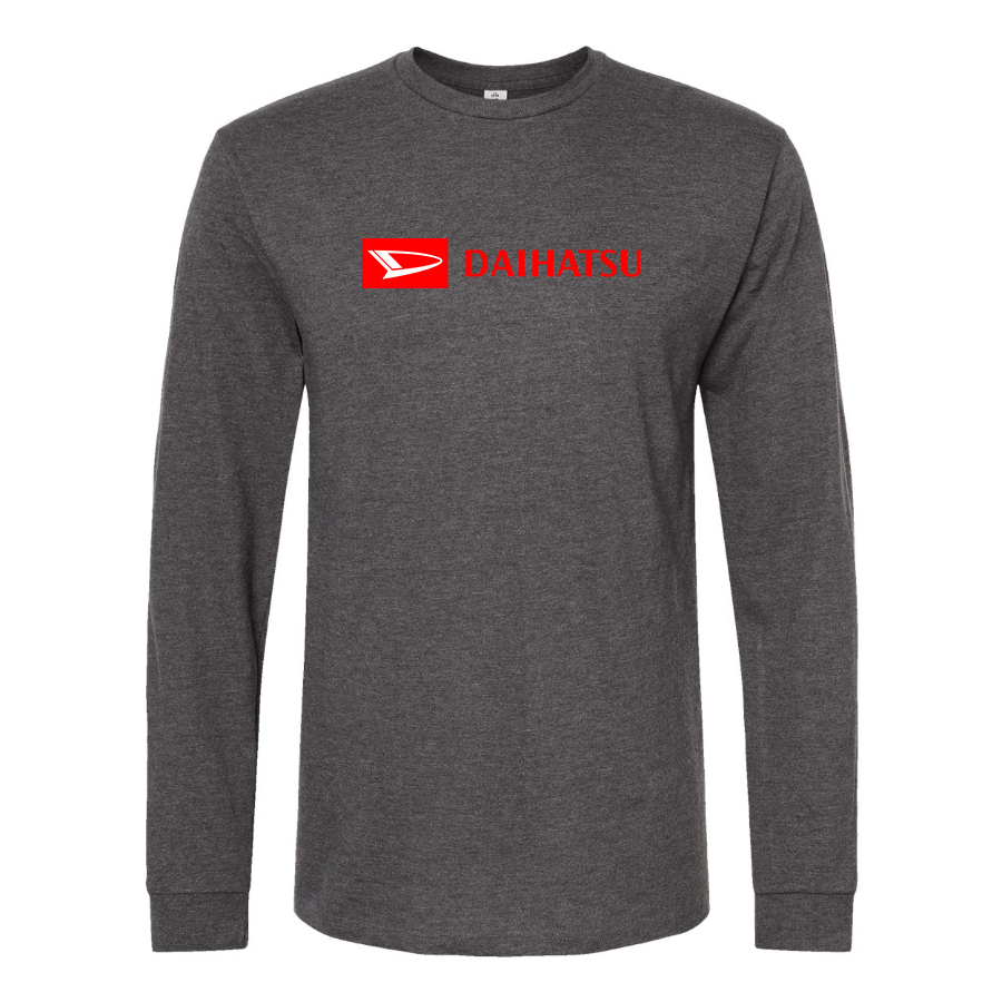 Men's  Daihatsu Logo Cotton Long Sleeve T-Shirt