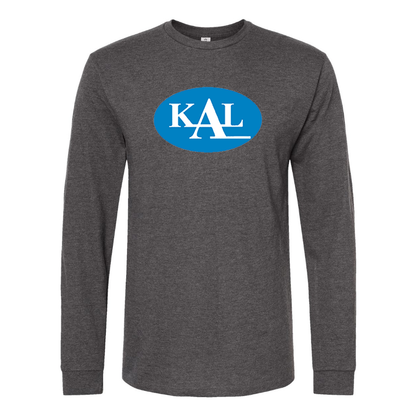 Men's Kerala Automobiles Limited Logo Cotton Long Sleeve T-Shirt