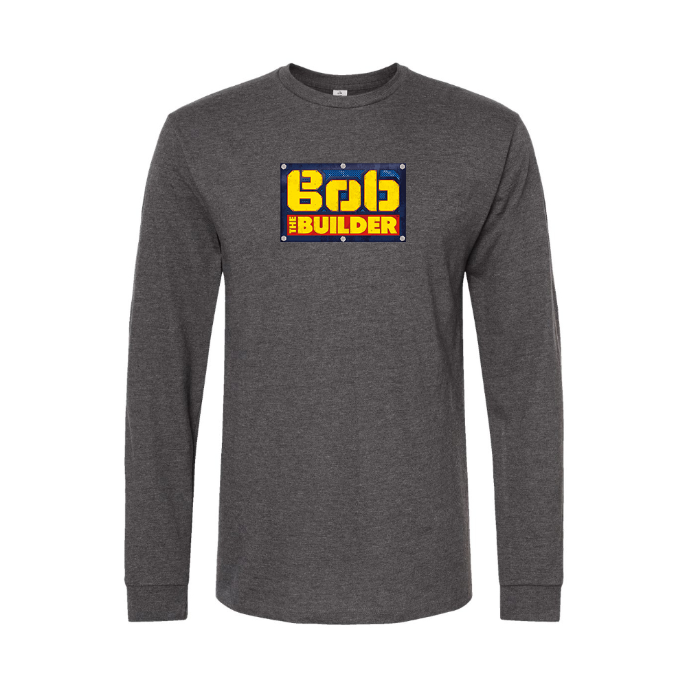 Men's Bob the Builder Logo Long Sleeve T-Shirt