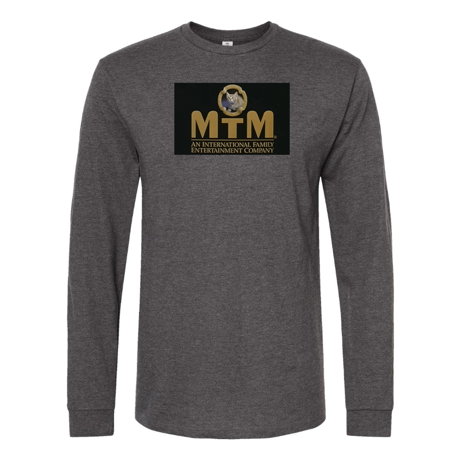 Men's  MTM Logo Cotton Long Sleeve T-Shirt