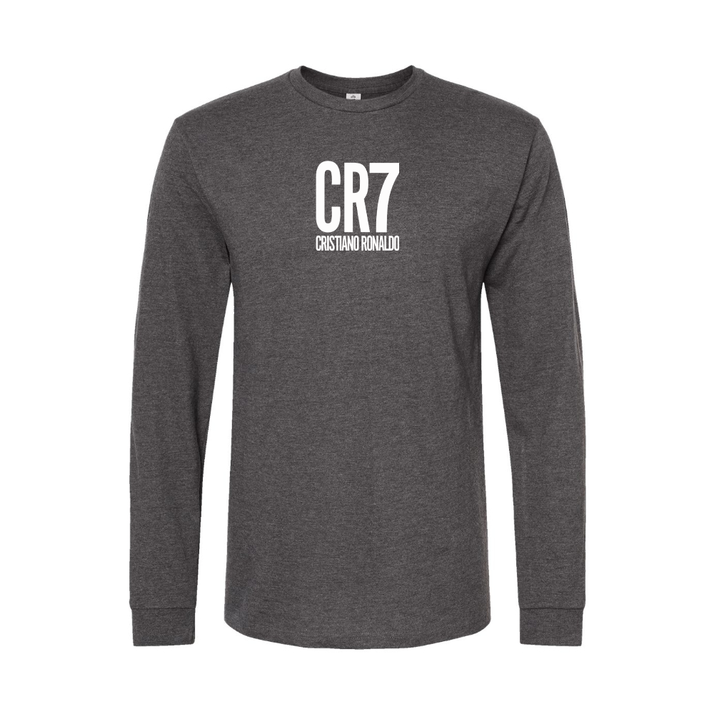 Men's CR7 Logo Long Sleeve T-Shirt