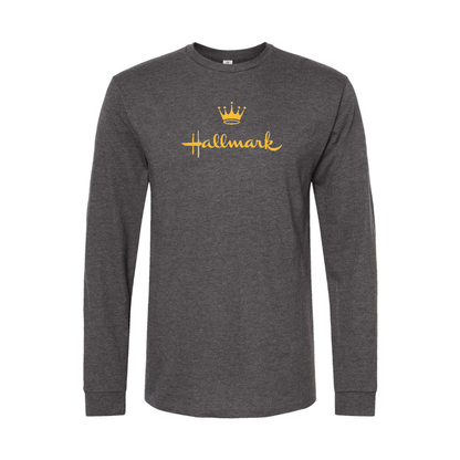 Men's Hallmark golden logo Long Sleeve T-Shirt
