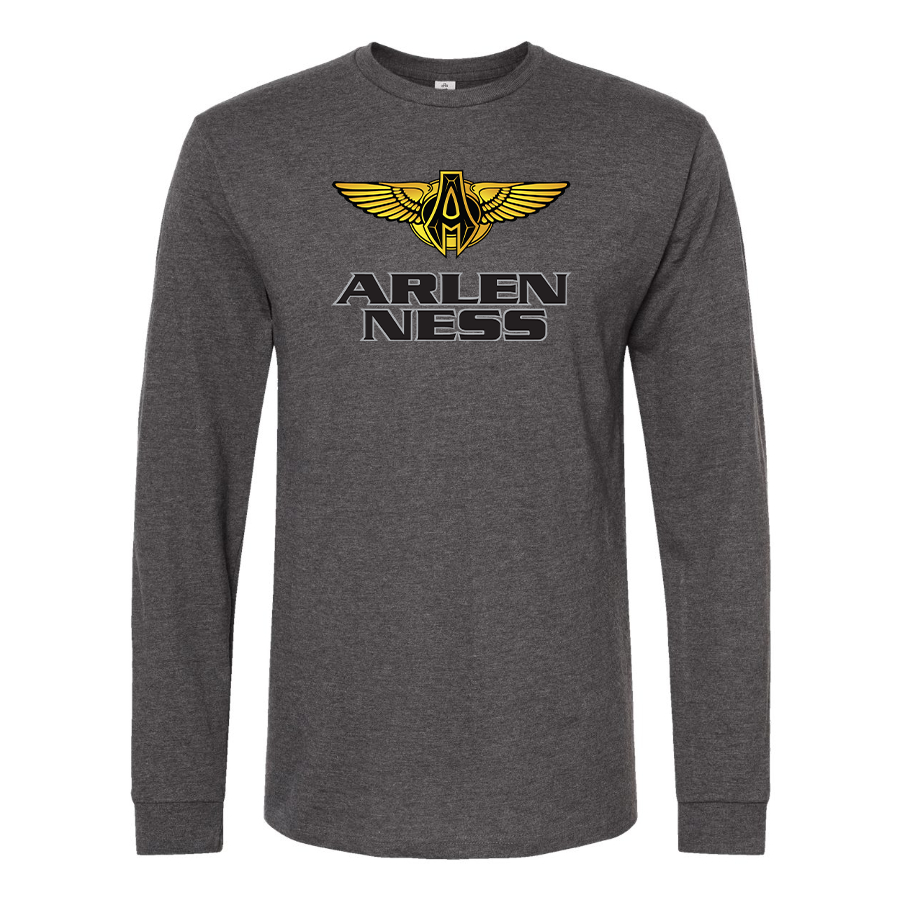 Men's Arlen Ness  Logo Cotton Long Sleeve T-Shirt